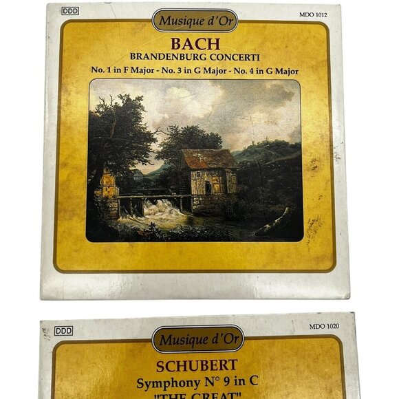 Musique d’Or Bach & Schubert Classical Music CD Set Compact Disc - Picture 6 of 9